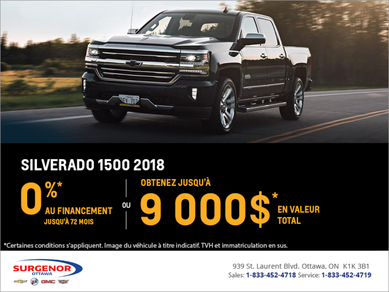 Chevrolet Silverado 1500 2018