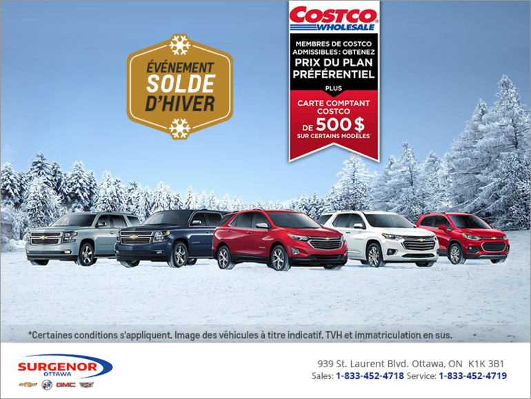 Cet hiver, l'aventure est au rendez-vous avec Chevrolet.