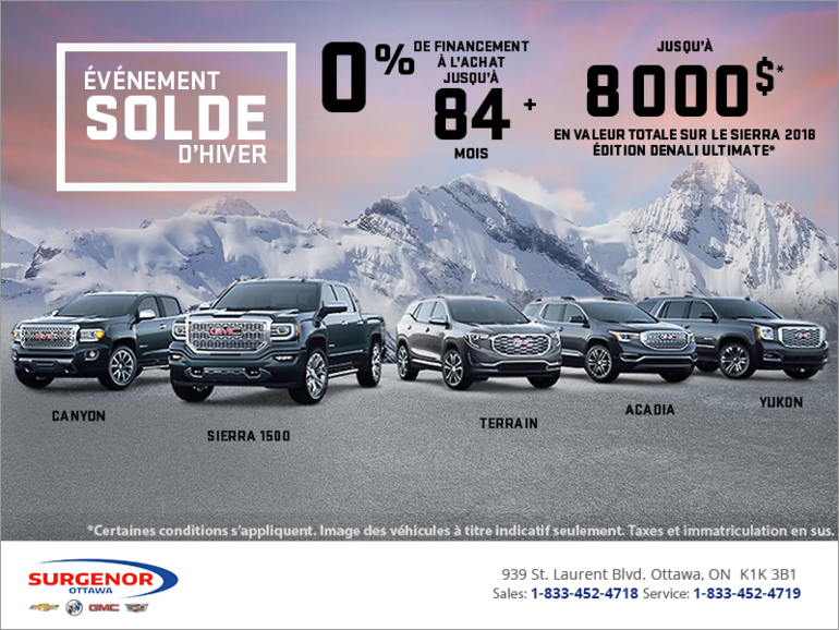 Événement solde d'hiver
