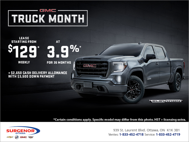 The GMC Truck Month Event!