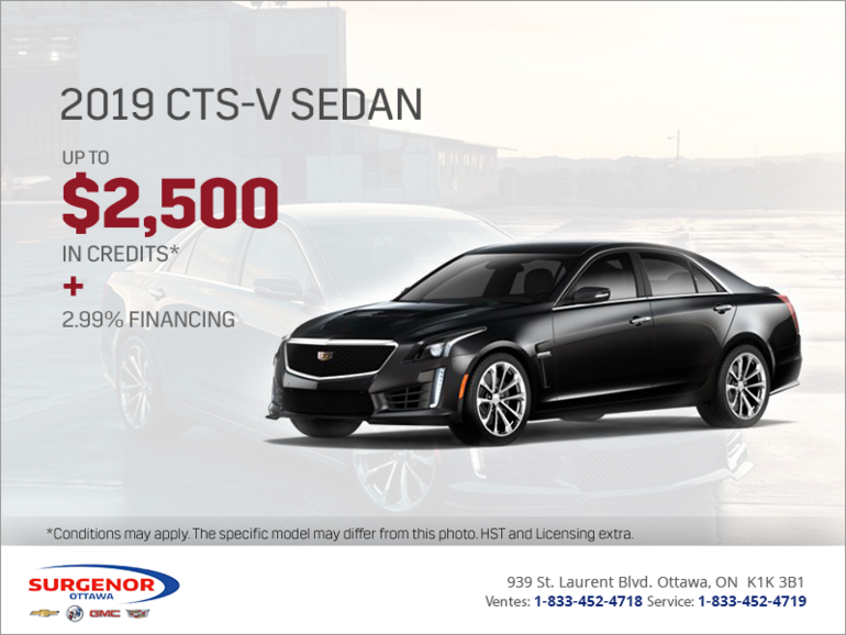 2019 Cadillac CTS-V Sedan