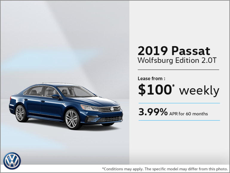 Lease the 2019 Passat!
