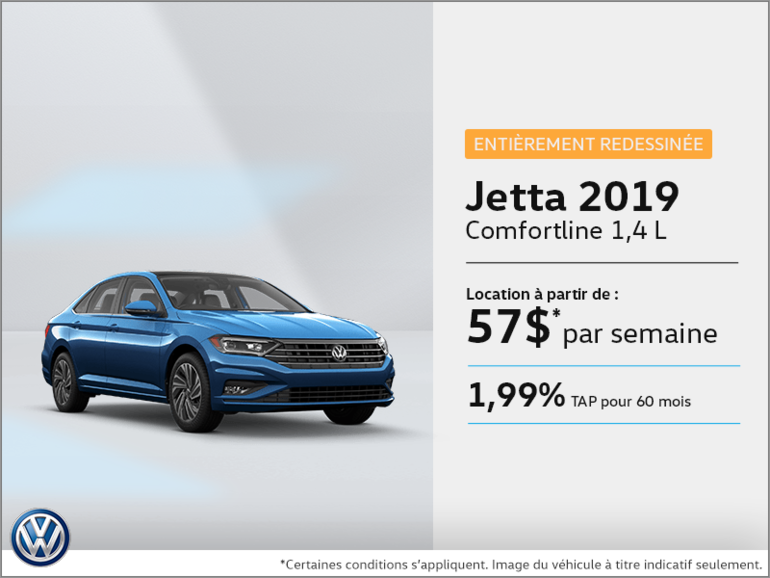 Louez la Jetta 2019!