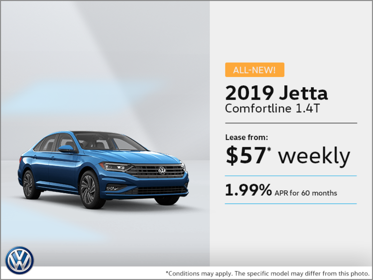 Lease the 2019 Jetta!