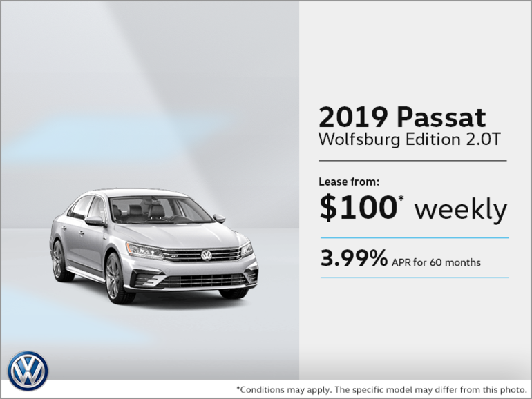 Lease the 2019 Passat!