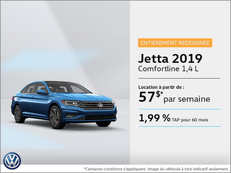 Louez la Jetta 2019!