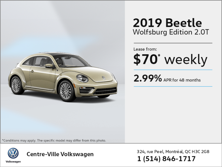 Lease the 2019 Beetle!