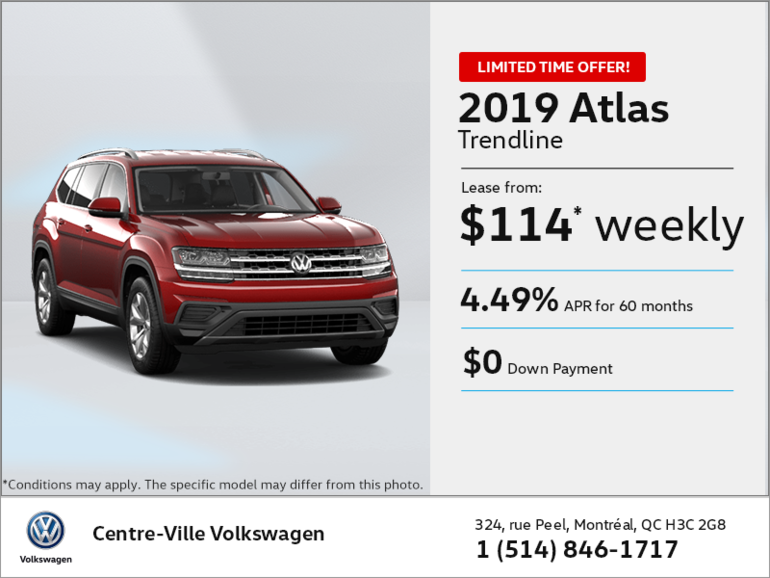 Lease the 2019 Atlas!