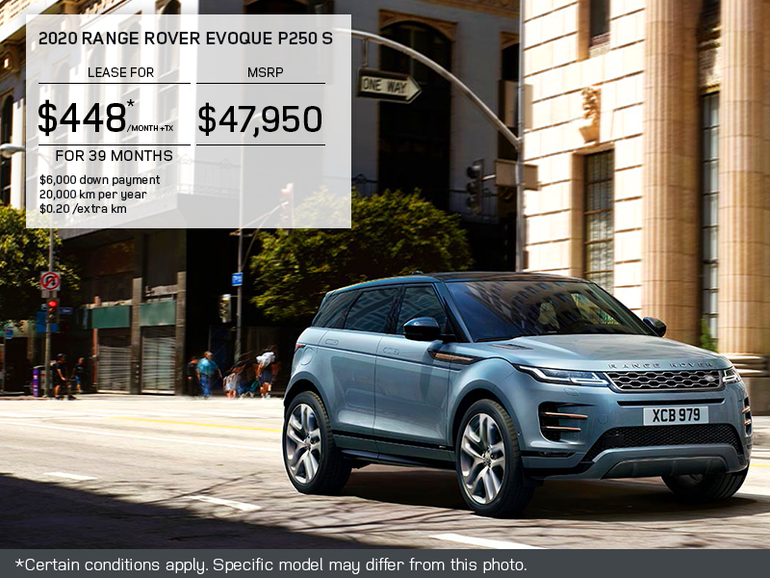 The 2020 Range Rover Evoque P250 S