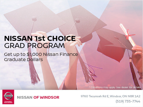 Nissan 1st Choice Grad Program