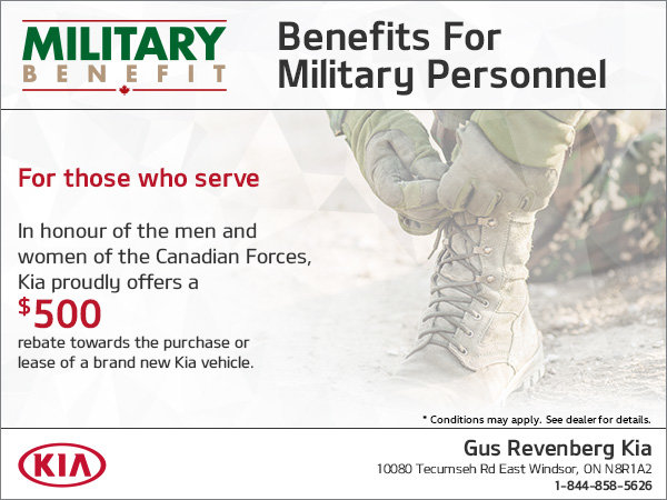 Benefits for Military Personnel