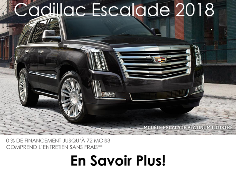 Cadillac Escalade 2018