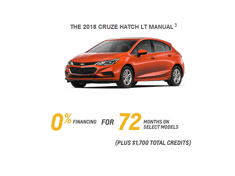 2018 Chevrolet Cruze Hatch LT