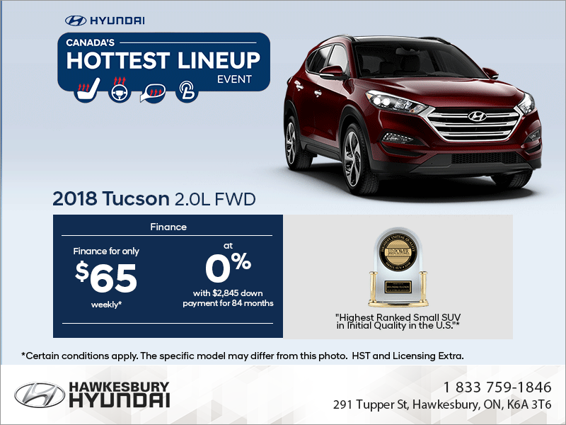 Get the 2018 Tucson today!