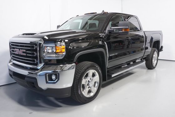 New 2018 GMC Sierra 2500HD SLE, Duramax GBA - Onyx Black - $76743.0 ...