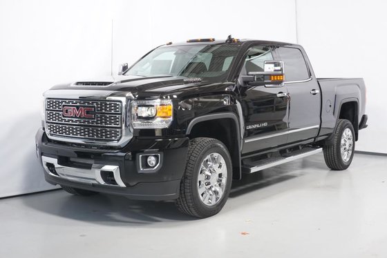 New 2018 GMC Sierra 2500HD Denali, Duramax, Crew Cab GBA - Onyx Black ...