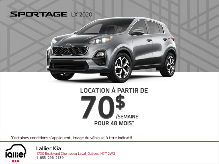Le Kia Sportage 2020