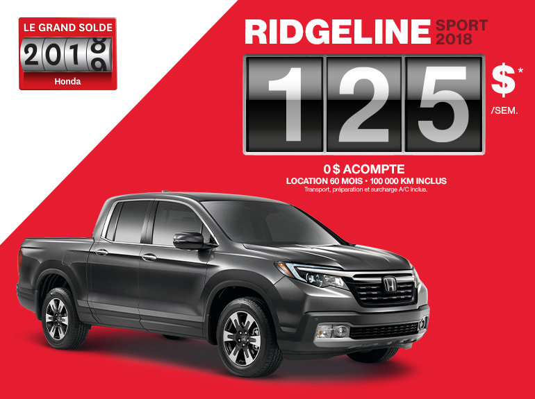 Ridgeline 2018